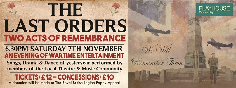 The Last Orders: Two Acts of Remembrance presented by 30Second Productions
