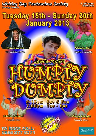 Humpty Dumpty presented by Whitley Bay Pantomime Society