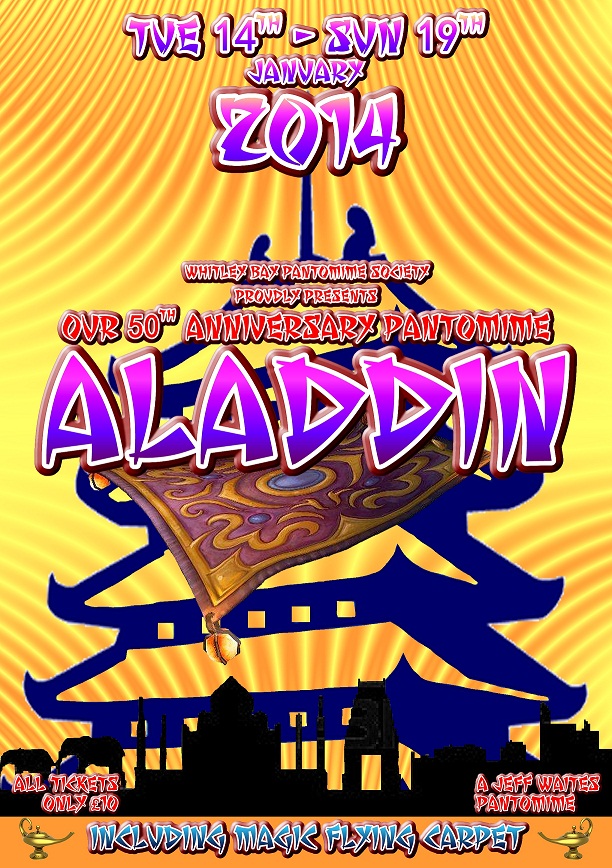 Whitley Bay Pantomime Society presents Aladdin