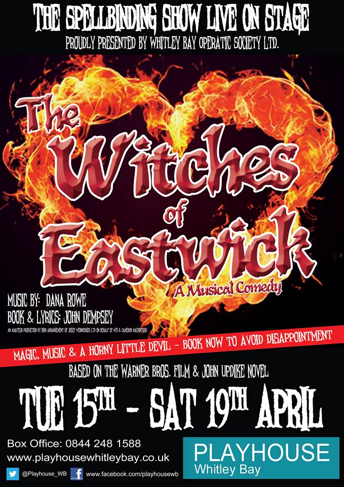 Whitley Bay Operatic Society presents The Witches of Eastwick PG