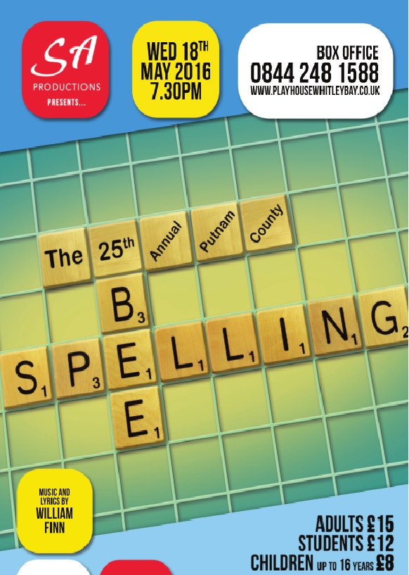 SA Productions Presents ‘The 25th Annual Putnam County Spelling Bee’