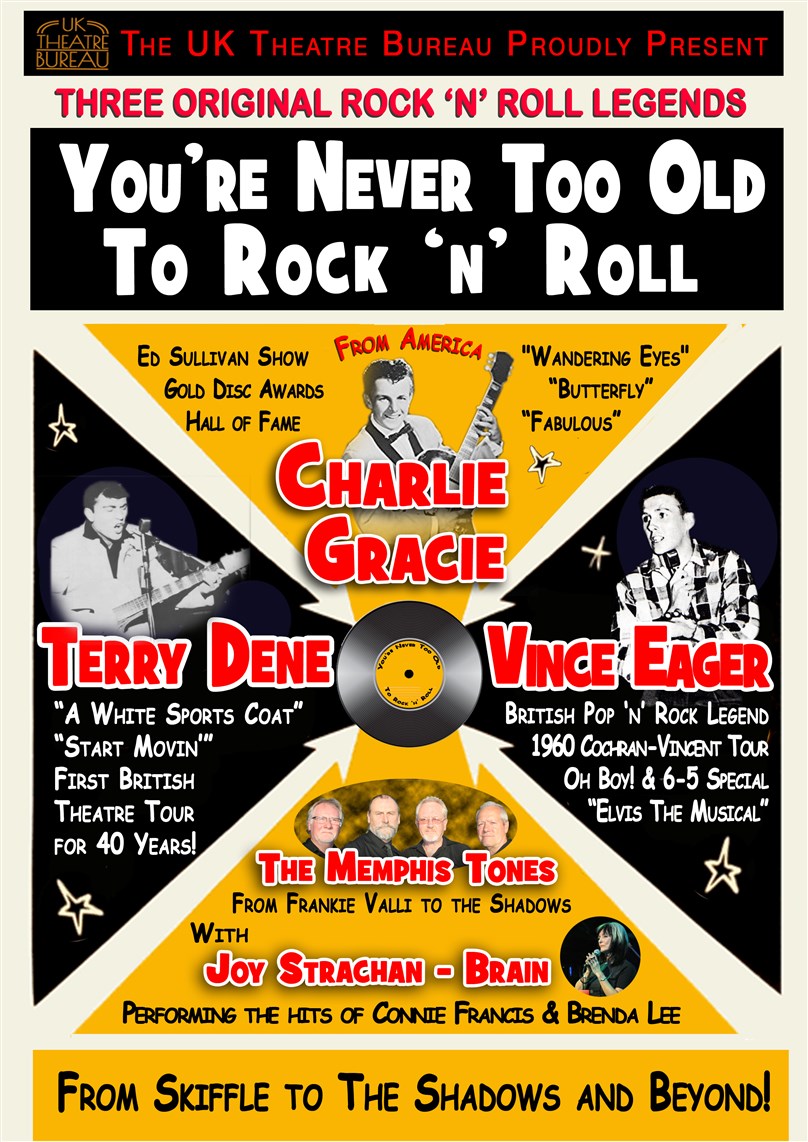 'You're Never Too Old To Rock 'n' Roll' Starring Charlie Gracie, Terry Dene, Vince Eager & More