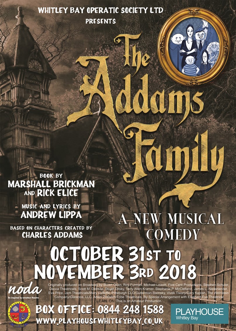 Whitley Bay Operatic Society present 'The Addams Family'