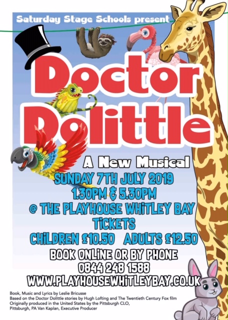 Saturday Stage School Presents Dr Dolittle