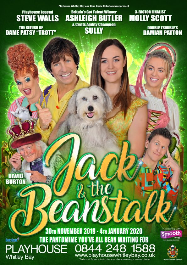 Christmas Pantomime: Blue Genie Entertainment Presents 'Jack & The Beanstalk' with Steve Walls