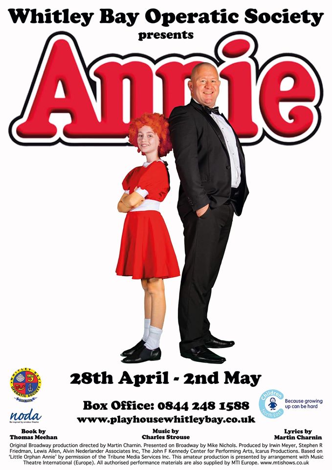 Whitley Bay Operatic Society presents Annie