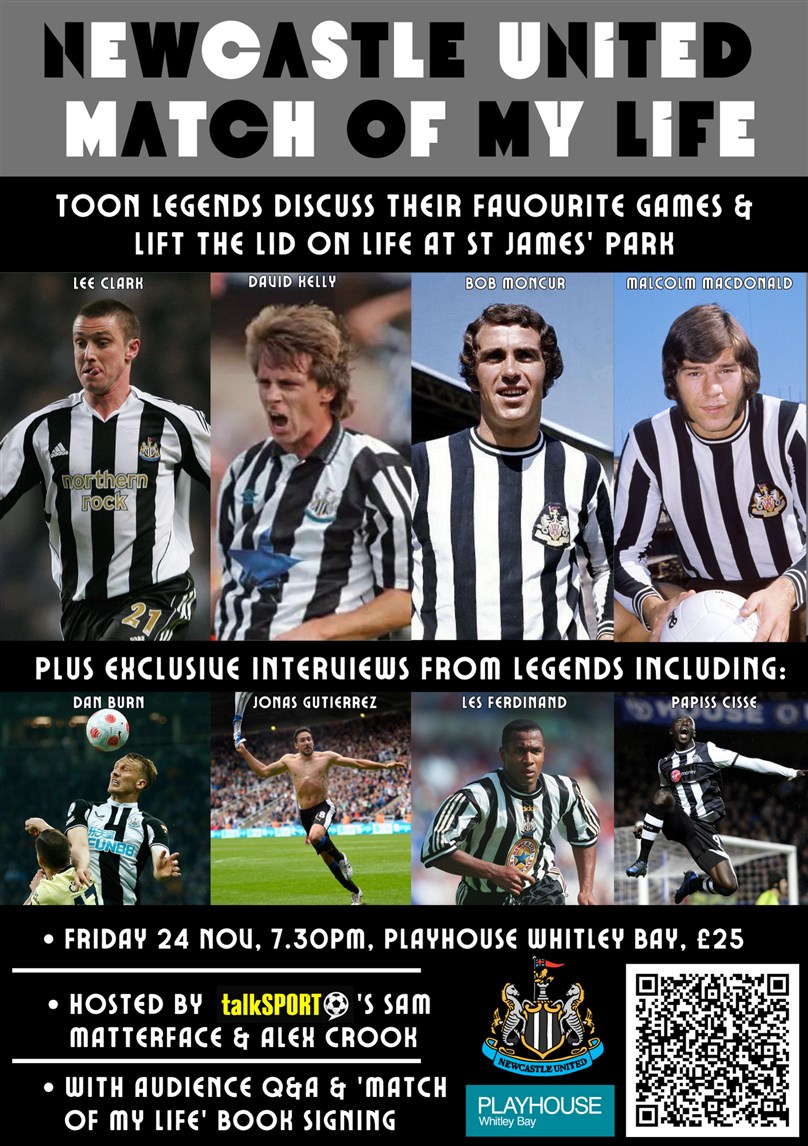 Newcastle Match of My Life Launch featuring Magpies Legends
