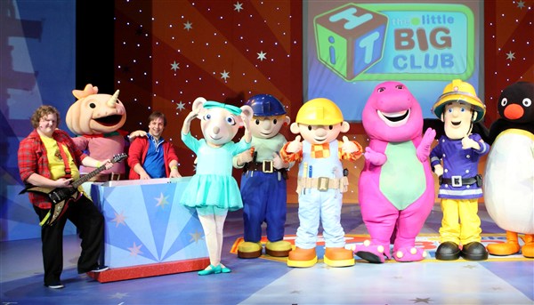 Little Big Club STARRING Barney, Bob the Builder, Angelina Ballerina, Pingu, Thomas the Tank Engine and Fireman Sam