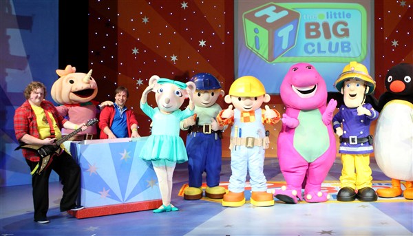 Little Big Club STARRING Barney, Bob Builder, Angelina Ballerina, | PLAYHOUSE Whitely Bay