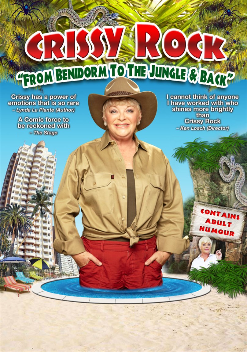 CRISSY ROCK LIVE! Star of ITV hit series Benidorm & I'm a Celebrity