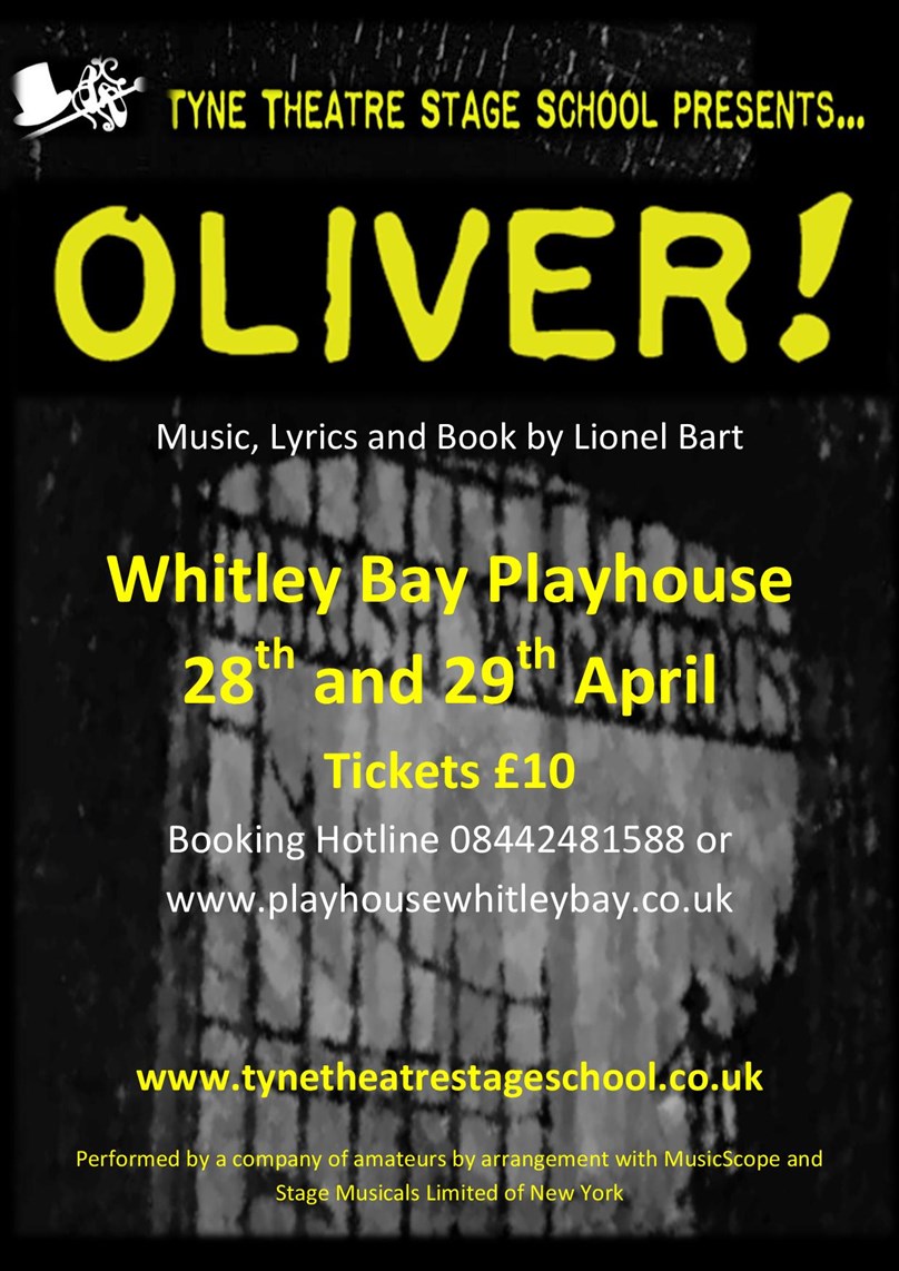 Tyne Theatre Stage School presents 'OLIVER!'