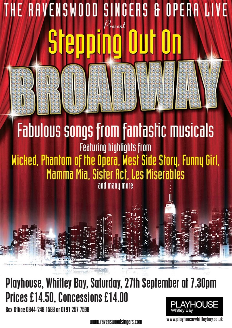 Ravenswood Singers Present 'Stepping Out On Broadway'