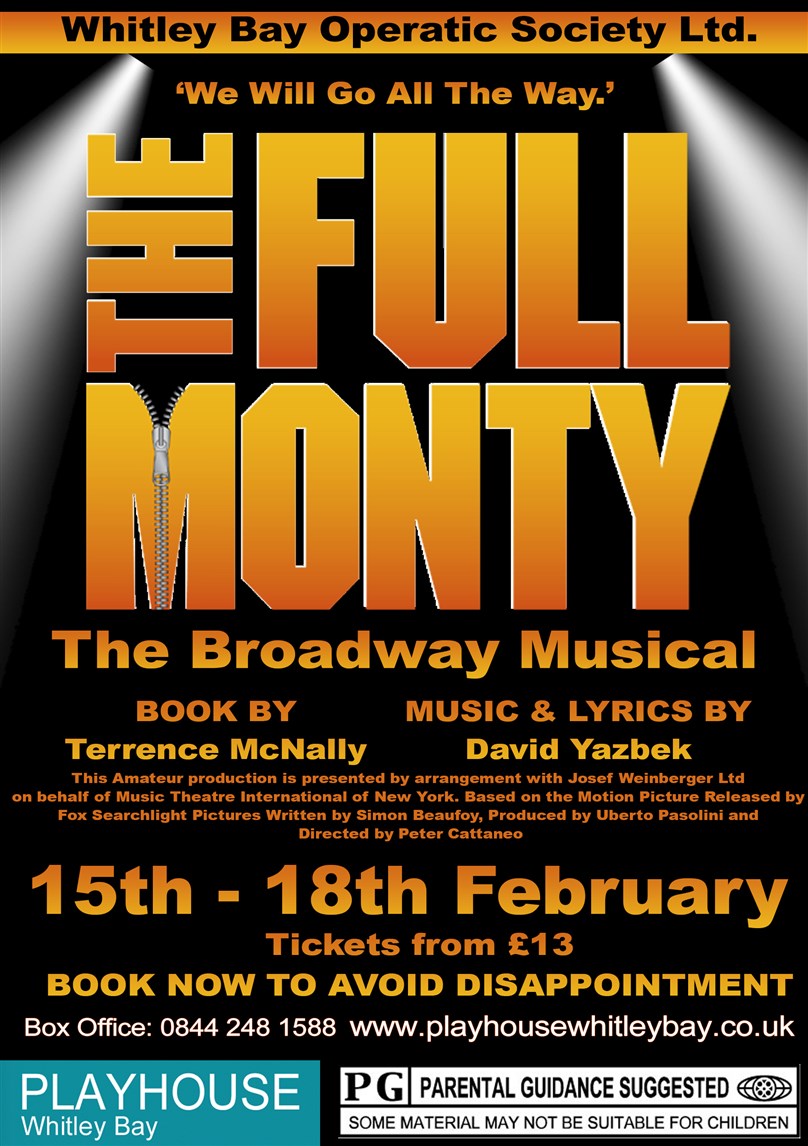 Whitley Bay Operatic Society presents 'The Full Monty'