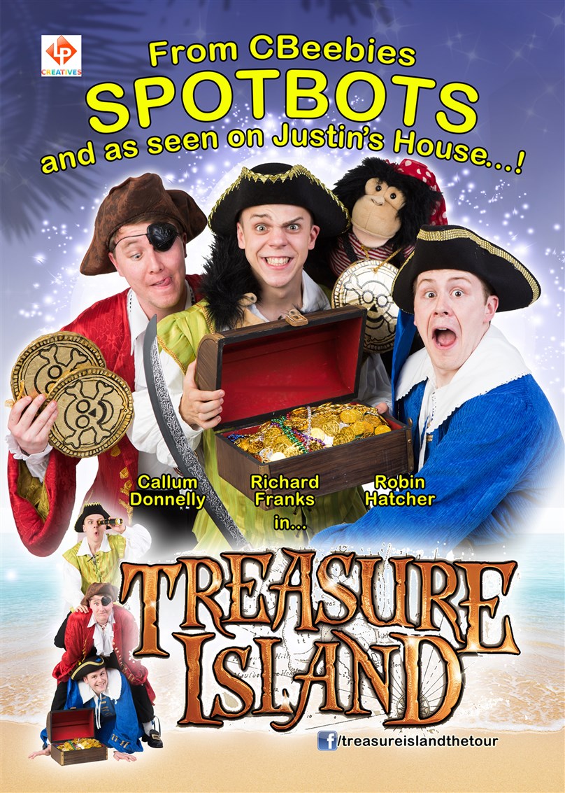 CBeebies SPOTBOTS stars in 'TREASURE ISLAND'