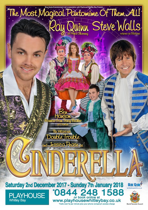 Christmas Pantomime: Blue Genie Entertainment Presents 'Cinderella' Starring Ray Quinn and Steve Walls