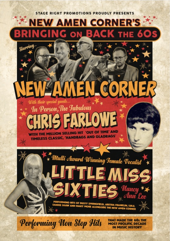 Bringing On Back The 60s Starring The New Amen Corner Plus Special Guests