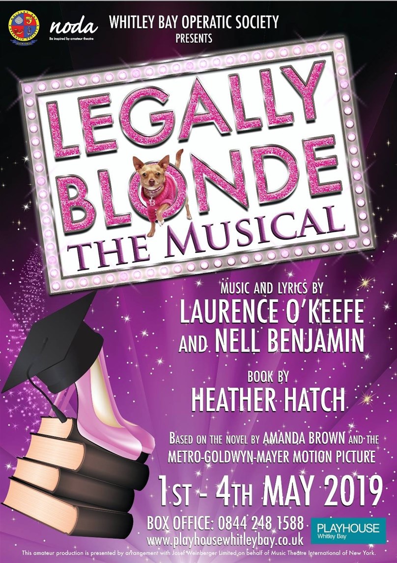 Whitley Bay Operatic Society present Legally Blonde The Musical