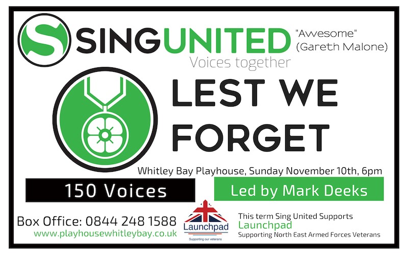 Sing United: Lest We Forget