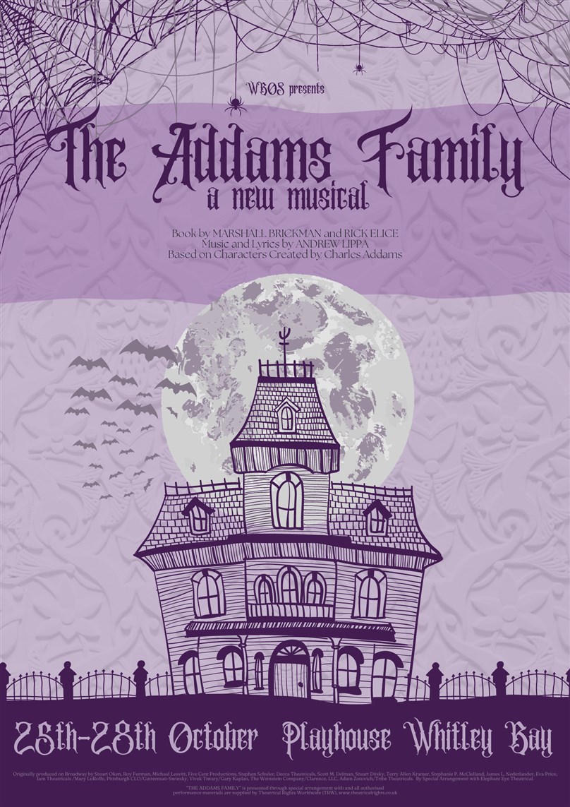 Whitley Bay Operatic Society presents The Addams Family