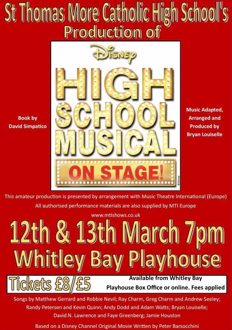 St Thomas More CHS Presents High School Musical