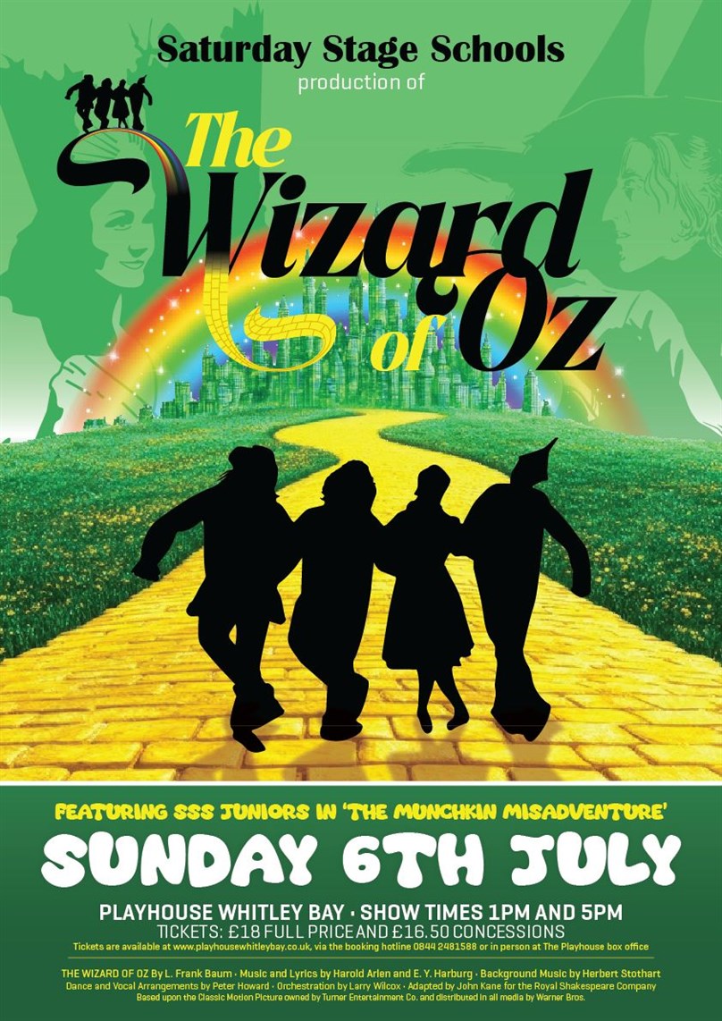 Saturday Stage Schools: The Wizard of Oz