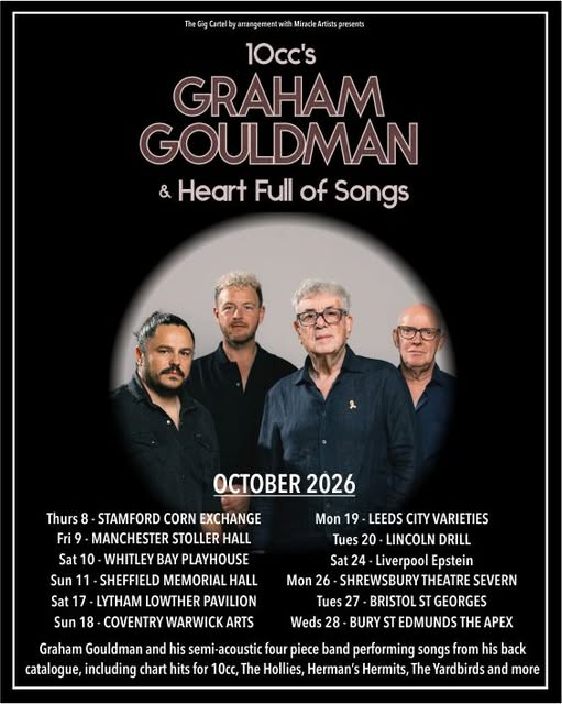 10CC's Graham Gouldman & Heart Full of Songs