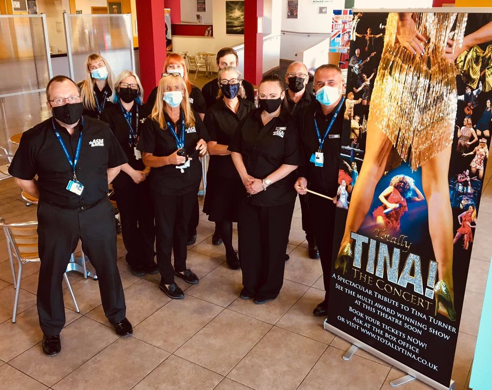 Playhouse celebrates first show in over a year PLAYHOUSE Whitely Bay